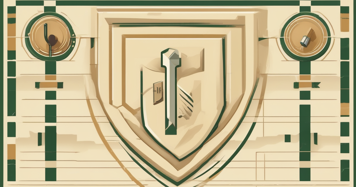 a passkey unlocking a shield next to a crossed-out password